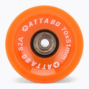 ATTABO Longboard Wheels 70x51 mm 4 pcs. orange