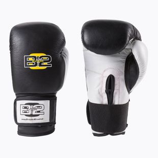 DIVISION B-2 boxing gloves black and white DIV-SG01