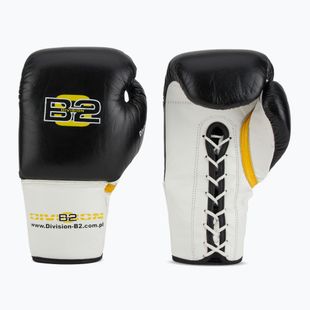 DIVISION B-2 boxing gloves DIV-PFG1500 Pro 3-Layer Foam black/white