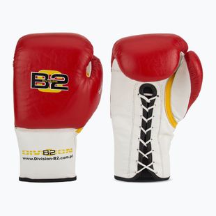 DIVISION B-2 boxing gloves DIV-PFG1500 Pro 3-Layer Foam red/white