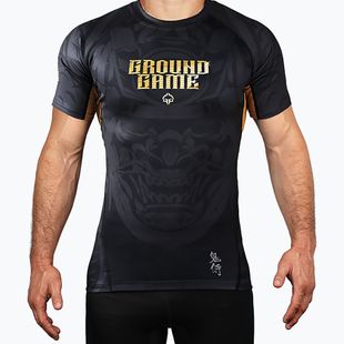 Ground Game Oni Samurai men's rashguard black 22RASHSSSAM3