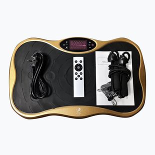 Vibration platform Extralink Moonwalk Spin Move black/gold