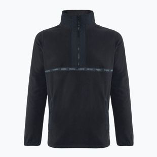 Men's PROSTO Half Zip Fleece Nero sweatshirt black