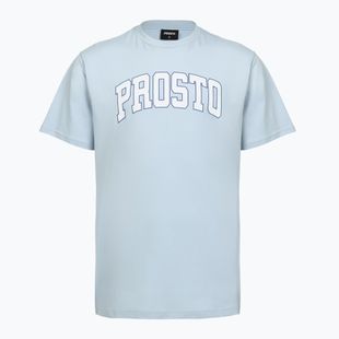 PROSTO College men's t-shirt light blue