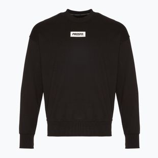 Men's PROSTO Crewneck Sweatshirt Box black