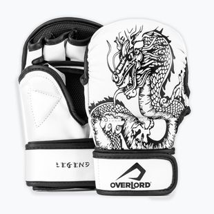Overlord MMA Legend white grappling gloves