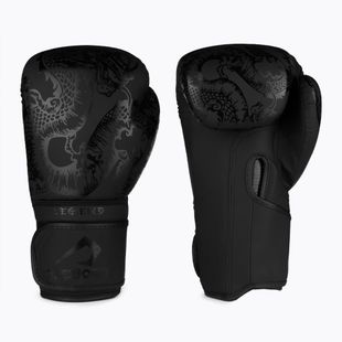 Overlord Legend synthetic leather boxing gloves black 100001-BK