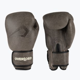 Overlord Old School brown boxing gloves 100006-BR