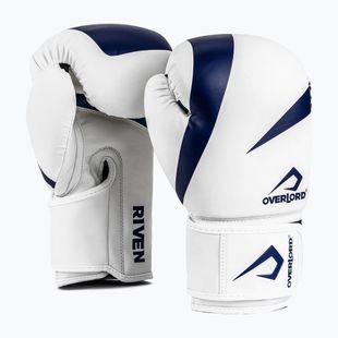 Overlord Riven boxing gloves white/blue