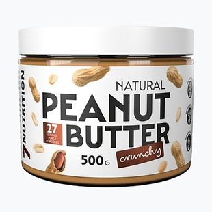 Peanut butter 7Nutrition 500 g crunchy peanuts
