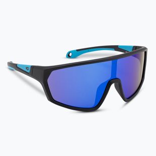 GOG Flint matt neon blue/black/polychromatic blue children's sunglasses