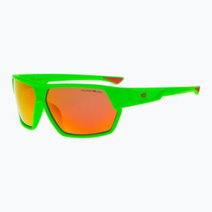 GOG Zonda matt neon green/red sunglasses