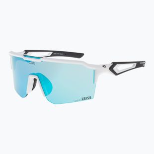 GOG Valhalla matt white/black/reflex sky blue sunglasses