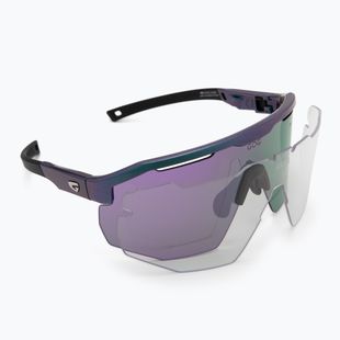 Sunglasses GOG Argo metallic purple/green reflex purple