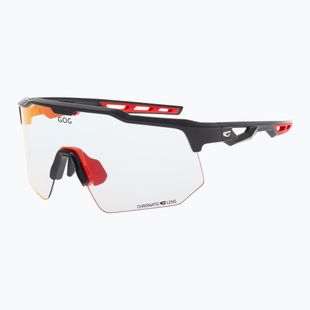 Sunglasses GOG Loki black/red reflex red