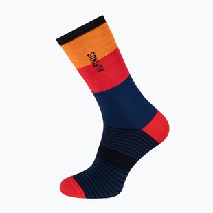 Alpinus Triest socks navy blue / red