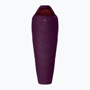 Alpinus Fiber Pro 1100 sleeping bag left burgundy