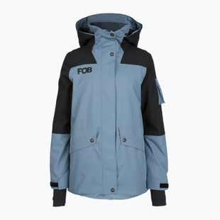 Women's snowboard jacket 4F F586 denim