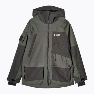 Men's snowboard jacket 4F M511 khaki