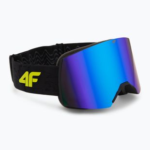 Children's ski goggles 4F M041 black/multicolor