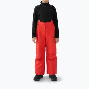 Children's ski trousers 4F Fnk M0949 red