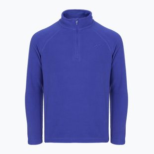 Children's fleece sweatshirt 4F M058 cobalt