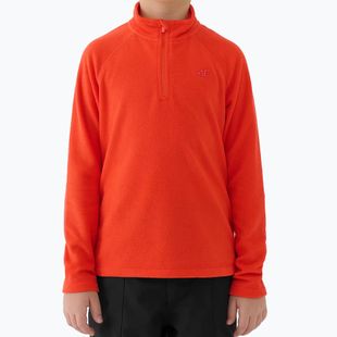 Children's fleece sweatshirt 4F M058 red