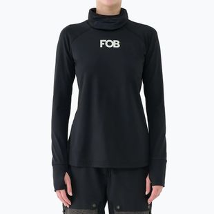 Women's thermal active sweatshirt 4F F086 deep black