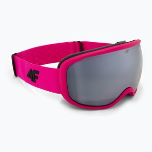Children's ski goggles 4F U067 hot pink neon