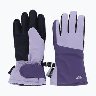 Children's ski gloves 4F Fnk U189 light violet