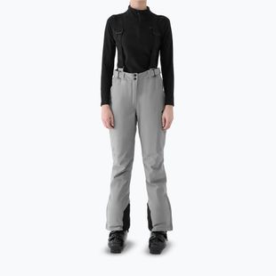 Women's ski trousers 4F Fnk F1157 cool light grey