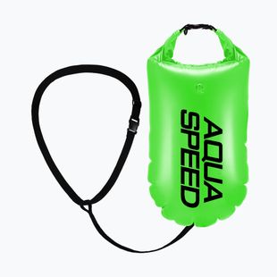 AQUA-SPEED Open Water fluo soft green belay buoy