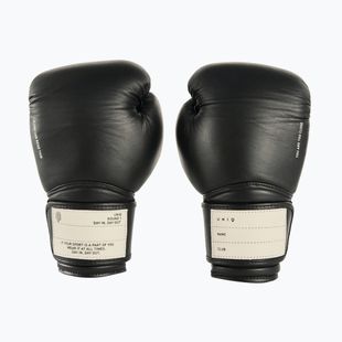 UNIQ Velcro technical black boxing gloves