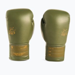 UNIQ Laced Up classic khaki boxing gloves