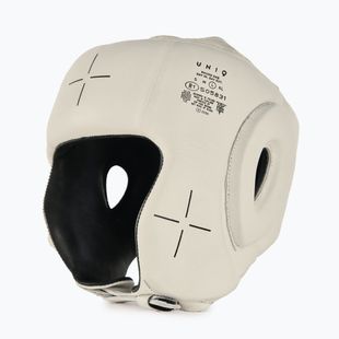 UNIQ Competition technical white boxing helmet
