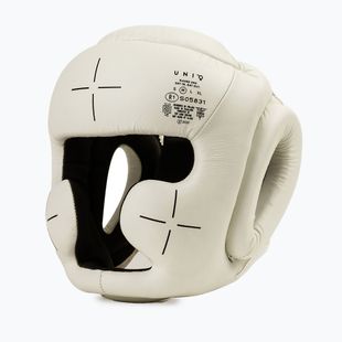 UNIQ Full Coverage technical white boxing helmet