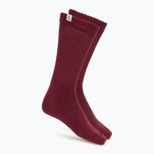 Women's socks JOYINME Ground Yourself burgundy