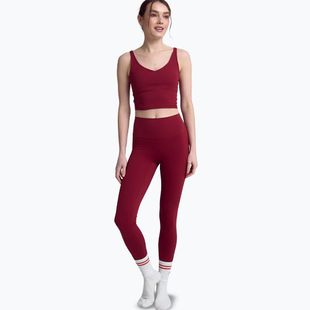 Women's yoga leggings JoyInMe Oneness Ease 7/8 red wine
