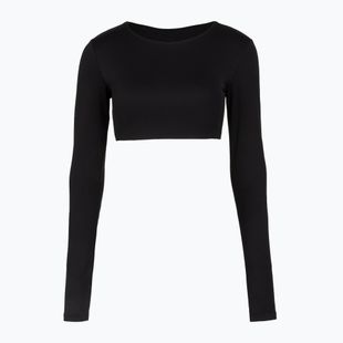 Women's yoga top JoyInMe Core Crop Top black