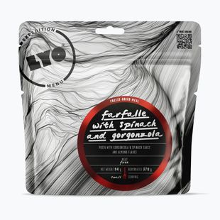 Freeze-dried food LYOFOOD Farfalle with spinach and gorgonzola 370 g