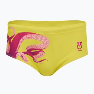 SWEEP Aqua Kraken men's swimming boxers pink/yellow
