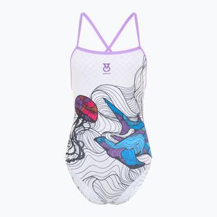 SWEEP Aqua Medusa women's one-piece swimsuit white