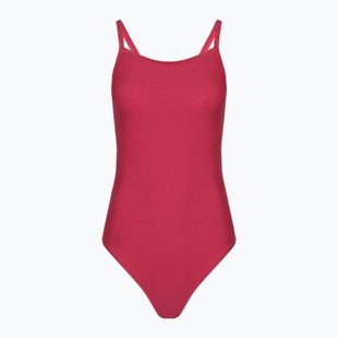 Women's one-piece swimsuit CLap Two-layer raspberry
