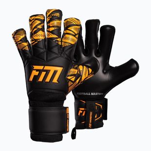 Goalkeeper gloves Football Masters Invictus X Training black/orange