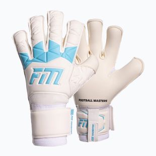 Goalkeeper gloves Football Masters Invictus X white/blue