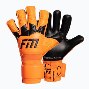 Goalkeeper gloves Football Masters Invictus X orange fluo