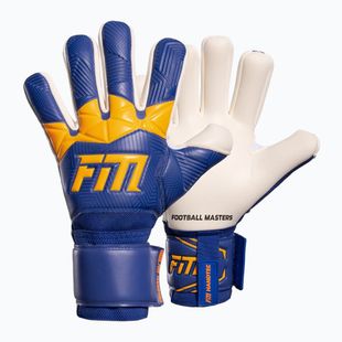 Goalkeeper gloves Football Masters Varis X blue/orange