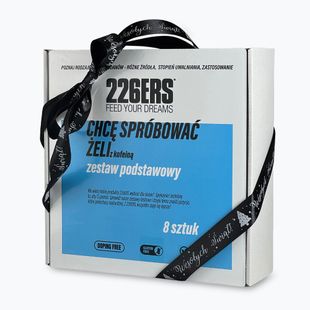 Basic pack of energy gels 226ERS Caffeinated 8 pcs.