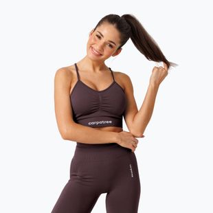 Training bra Carpatree Allure Seamless berry brown