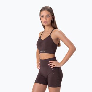 Women's training shorts Carpatree Allure Seamless berry brown